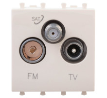 DKC Avanti Розетка TV-FM-SAT модульная, 