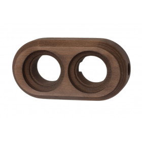 BIRONI Бук Старое дерево Рамка 2-ая для монтажа с декоративной трубой (1 выход)