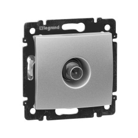 Legrand Valena Алюминий Розетка TV проходная, 14 дБ.