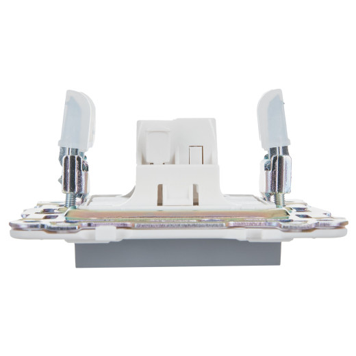 SKANDY Выключ. 1-кл. кнопоч. 10А SK-V14Gr сер. IEK