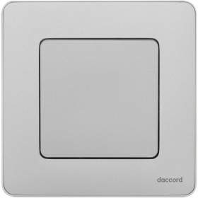 Legrand/Daccord INSPIRIA Алюминий Переключатель одноклавишный 10 AX - 250 В.