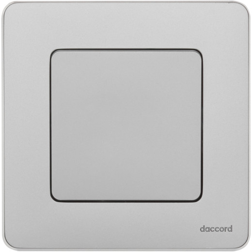 Переключатель одноклавишный - Legrand/Daccord Inspiria - 10АХ 250В безвинтовые зажимы - алюминий