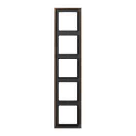 JUNG LS 990 Латунь Antik Рамка 5-ая