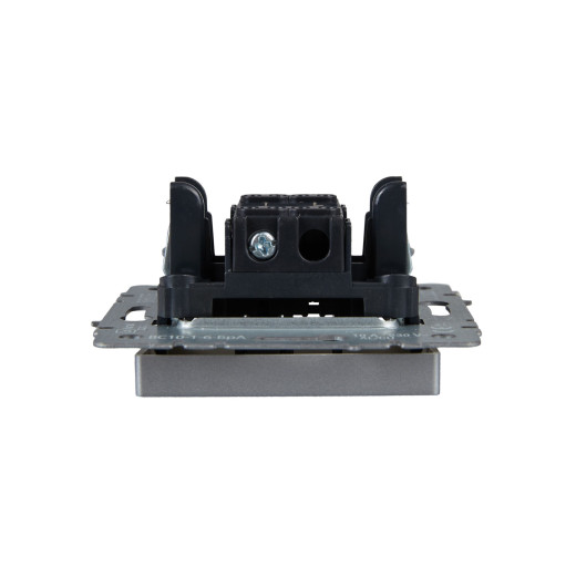 BRITE Выключ. 1-кл. прох. 10А ВС10-1-6-БрА алюм. IEK