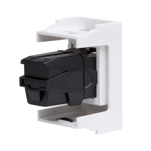 USB 3.0 розетка, Viva, белая, 1 мод.