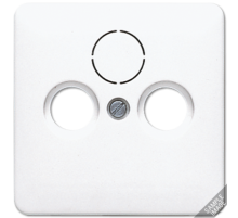 JUNG CD 500/CD plus Бежевая Накладка TV-FM-SAT