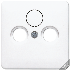 JUNG CD 500/CD plus Бежевая Накладка TV-FM-SAT