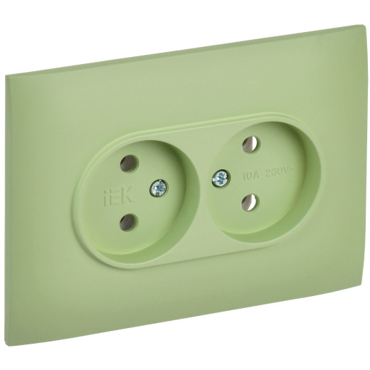 SKANDY Роз. 2-я без з/к/ш 10А в сб. SK-R10M мятн. IEK