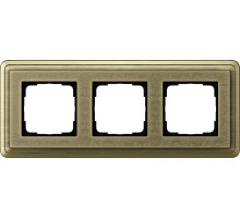 Gira ClassiX Art Бронза/Бронза Рамка 3-ая