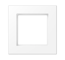 JUNG A 550 Белый матовый Рамка 1-ая