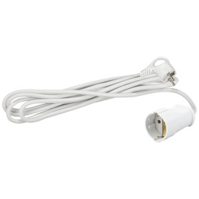 ЭРА Удлинитель электрический  UX-1е-3m с заземлением 1 розетка 3м ПВС 3x0,75мм2 10А