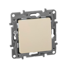 Legrand Etika Слоновая кость Кнопка автоматическая 6А.