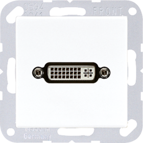 JUNG DVI, белый