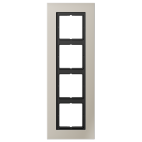 JUNG LS plus Edelstal Сталь Рамка 4-ая