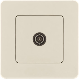 Legrand/Daccord INSPIRIA Слоновая кость Розетка TV - оконечная - 10 дБ - 5-862 мГц.