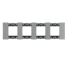 BT Living now Луна Рамка немецкий стандарт 4 поста (2+2+2+2 мод).