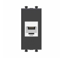DKC Avanti Телефонная розетка RJ-12 без шторки модульная, 