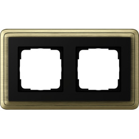 Gira ClassiX Бронза/Черный Рамка 2-ая