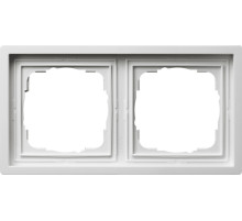 Gira F100 Бел глянц Рамка 2-ая