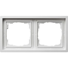 Gira F100 Бел глянц Рамка 2-ая