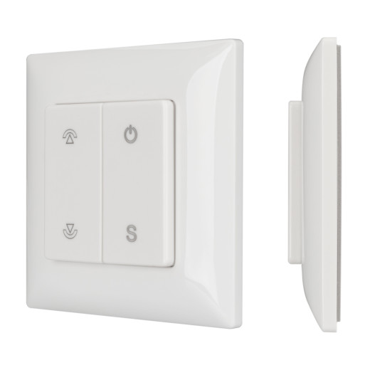 Панель SMART-P46-DIM-P-SUF (3V, 1 зона, Knob, 2.4G) (Arlight, Пластик)