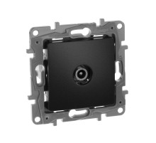 Legrand Etika Антрацит Розетка TV проходная, 15дБ.