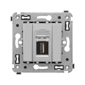 DKC Avanti USB 2.0 розетка одинарная в стену, тип А-А, 