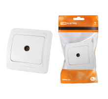 TDM Розетка TV простая (0-2400 Гц,  