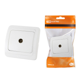 TDM Розетка TV простая (0-2400 Гц,  