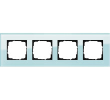 Gira ESP Салатовое Стекло Рамка 4-ая