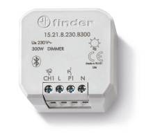 Finder Электронный диммер; 300Вт; питание 230В АC; монтаж в коробке; степень защиты IP20; BLE- Yesly; упаковка 1шт.