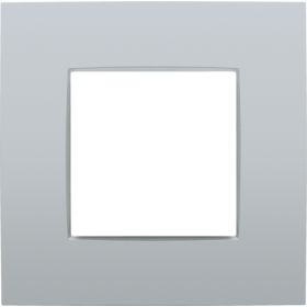 Niko Intense Серебро Рамка на 1 пост