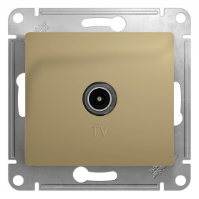 Systeme Electric Glossa Титан Розетка TV коннектор