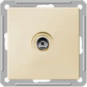 Systeme Electric Wessen 59 Беж Розетка TV оконечная