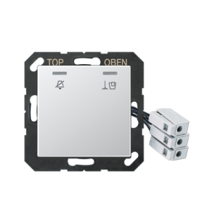 JUNG Накладка для внешнего DND-модуля с LED-лампами, 230 В, алюминий