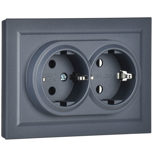 BRITE Роз. 2-я с з/к без з/ш 16А в сб. РС12-3-БрМ мар. IEK