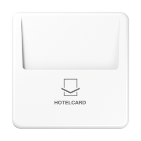 JUNG CD 500/CD plus Белая Накладка карточного выключателя