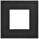 SKANDY Рамка 1-мест. SK-F31Bl металл черн. IEK