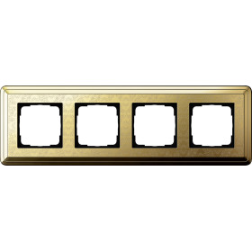 Gira ClassiX Art Латунь/Латунь Рамка 4-ая