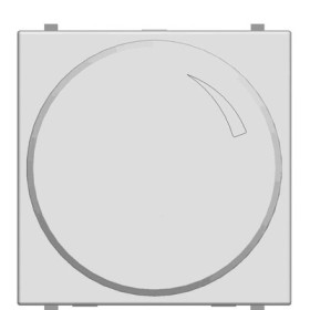 ABB NIE Zenit Шампань Светорегулятор поворотный 60-400W универсальный, 2 мод