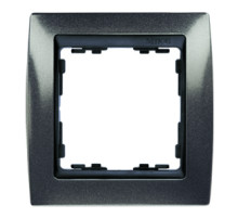 Simon 82 Серый гранит/Графит Рамка 4-ая