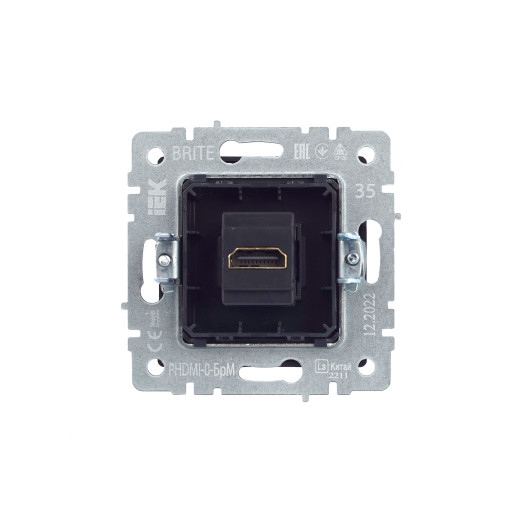 BRITE Роз. HDMI РHDMI-0-БрМ мар. IEK