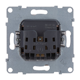 Legrand/Daccord SUNO Белый Розетка 2К 16А 250В. C защитными шторками. Винтовые зажимы.  .