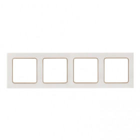 EKF PROxima Стокгольм Белый Линия шампань Рамка 4-ая.