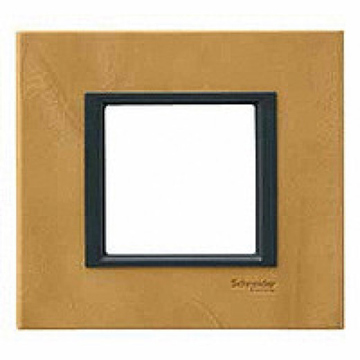 UNICA CLASS РАМКА 1-постовая, СВЕТЛАЯ КОЖА