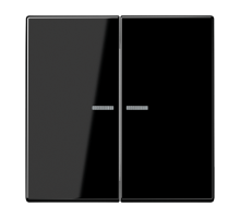 JUNG LS 990 Черная Клавиша 2-ая с/п