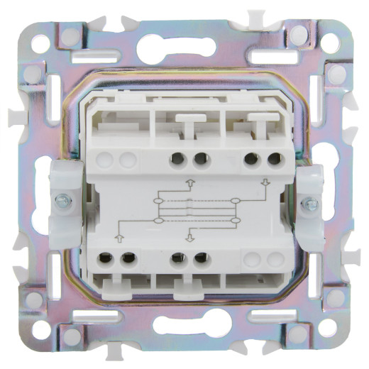 SKANDY Выключ. 1-кл. перекр. 10А SK-V03Sa песоч. IEK