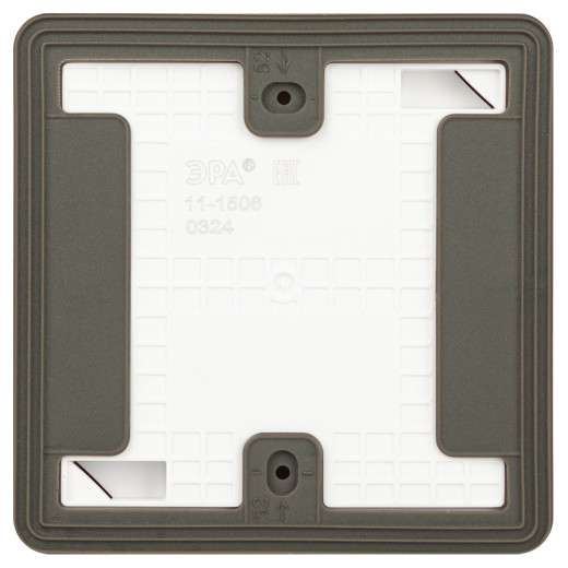 Переключатель ЭРА Эксперт 11-1506-01 двойной IP55 10АХ-250В ОУ белый