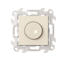 Simon 24 Слоновая кость Светорегулятор LED поворотно-нажимной проходной 6-60Вт 230В~