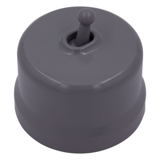 Лизетта Пластик Титан Выключатель проходной 1-кл (тумблерный)